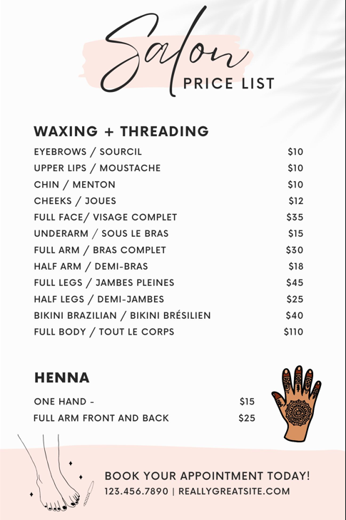 waxing-threading